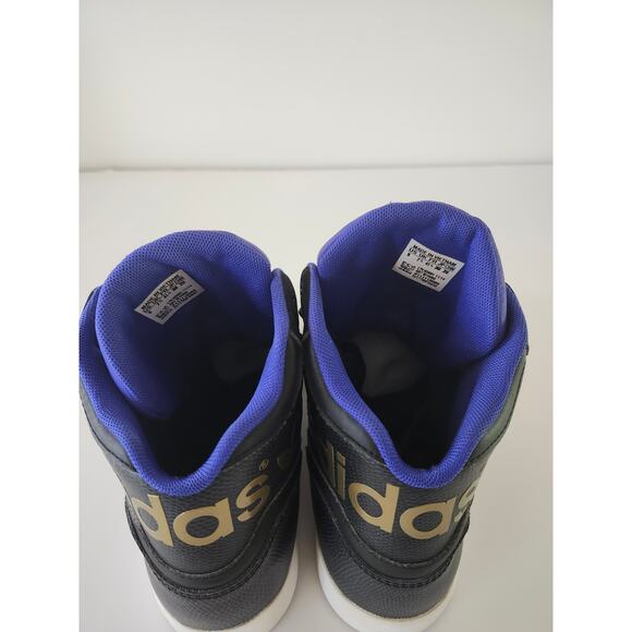 Adidas AR 2.0 Men\'s Black Gold Purple 9 Athletic Sneaker Retro High Top main image 10